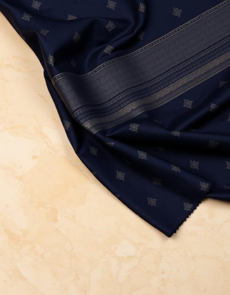 Midnight Khaddar Suit
